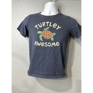 Life Is Good Boys T-Shirt‎ TURTLEY AWESOME Size XL